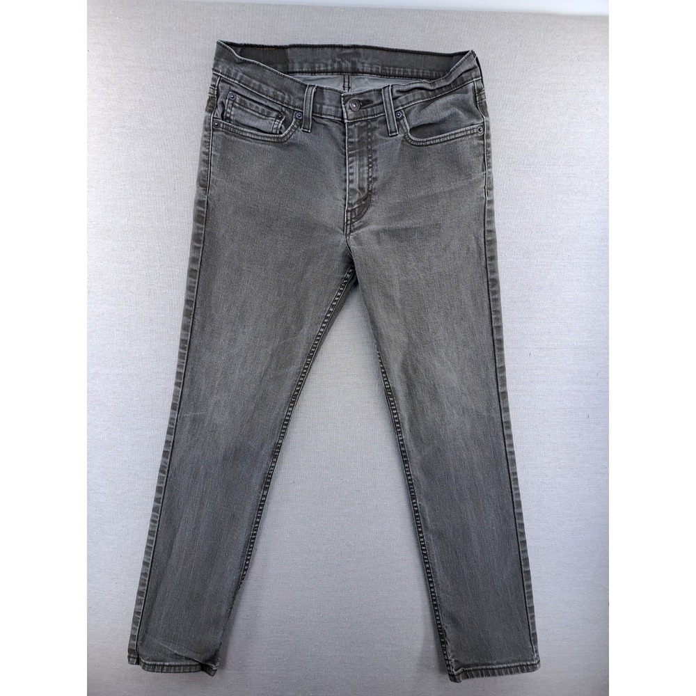 Levi's 511 Jeans Mens 32x32 Green Olive Denim Slim Regular W31"